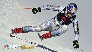 Ester Ledecka crashes into net in Crans-Montana World Cup downhill | NBC Sports