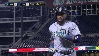 SEA@TEX: Mariners erupt for six runs in the 6th