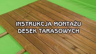 Jak wykonać montaż desek tarasowych na drewnianych legarach? Porady Leroy Merlin