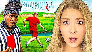 SIDEMEN FORFEIT FOOT GOLF Reaction