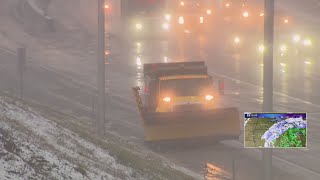Latest forecast, road and travel conditions as winter storm enters Chicago area