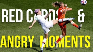 Red Cards  & Angry Moments In Women’s Football | #four