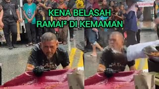 SKUTER REMPUH PENIAGA MEE GORENG PASAR DIBELASAH DI KEMAMAN TERANGGANU MOHON POLIS SIASAT ITU OKU KE