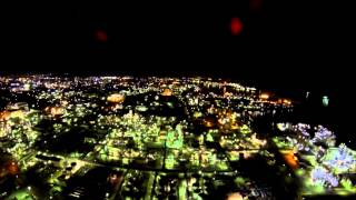 ドローン 空撮 工場夜景(Night view) DJI PHANTOM1 GoPro3 No gimbal / No monitor