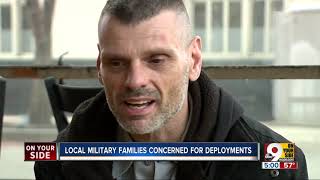 Local military families concerned about deployment