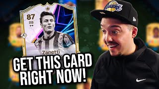 BEST META RB RIGHT NOW! 87 On This Day Icon Zanetti SBC Player Review - EA FC 25 Ultimate Team