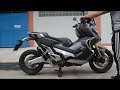 review pr2 alloy black slip on for x adv 750 cc.