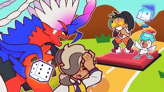 I made a Pokemon Board Game based on Scarlet & Violet