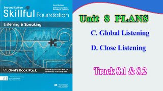 Unit 8 PLANS (Track 8.1 \u0026 8.2) #audio_lessons