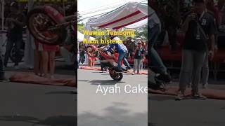 WAWAN TEMBONG BIKIN HISTERIS 🔥#shorts #freestylemotor