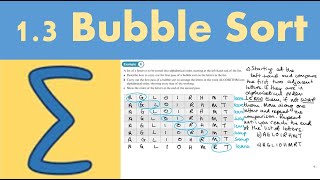 1.3 Bubble sort (DECISION 1 - Chapter 1: Algorithms)