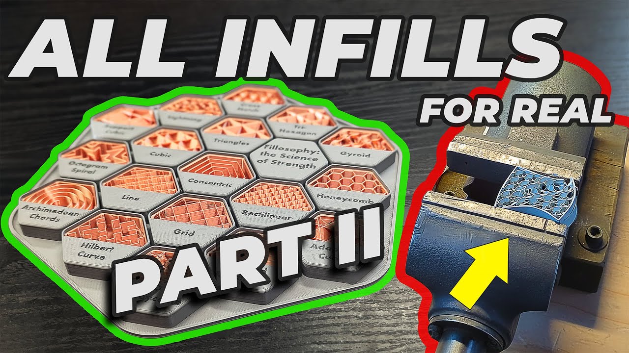 All Infills Explained Part Ii For Real Spectrumfilaments Youtube