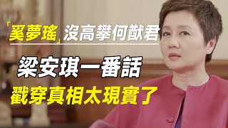 原来不是奚梦瑶高攀了何猷君！梁安琪一番话，戳穿真相太现实  #财约你  #许知远#罗翔#王石