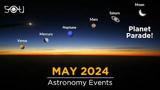 Don't Miss These Space Events in May 2024 | Planet Parade | Eta Aquariid Meteor