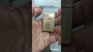 Canal zippo restoration