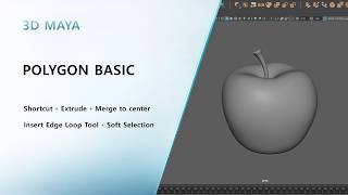 Polygon Basic - Modeling an Apple