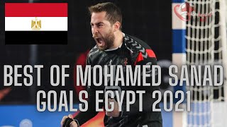 best of mohamed sanad Goals Egypt handball 2021