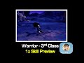 warrior 3rd class 1x skill preview dragon nest china