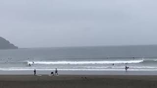 台風14号 湘南　鵠沼海岸 2020.10.09