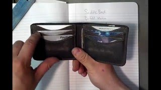 Heavy Duty Saddleback Leather Medium Bifold wallet Review