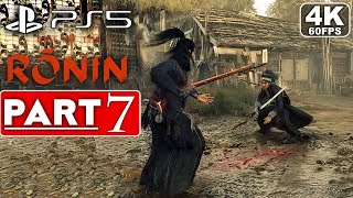 RISE OF THE RONIN Gameplay Walkthrough Part 7 [4K 60FPS PS5] - No Commentary (FULL GAME)