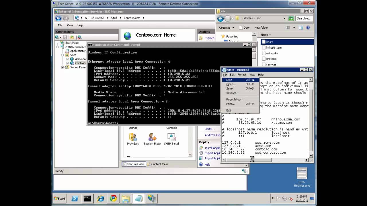 The Four Iis Binding Decision Points Youtube
