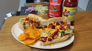 Taco Sub Sandwich!