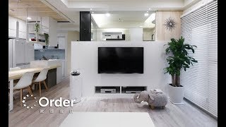 打造夢想家 - 自然系北歐風親子宅│室內設計│Order 歐德系統傢俱