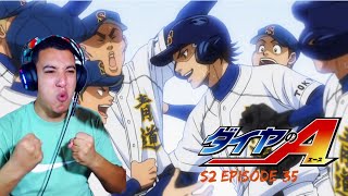 THE WORLD BEYOND/ ACE OF THE DIAMOND SEASON 2 EPISODE 35 REACTION