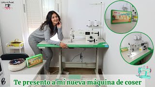 Te presento a mí nueva máquina de coser 😍| Zoje A-6000-p una pasada 🥹 #coser #diy #maquinadecoser