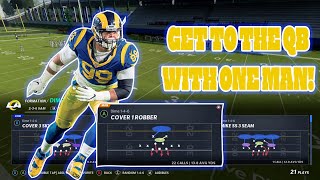 Madden 21 Get to the QB with ONE man! Works on both gens!