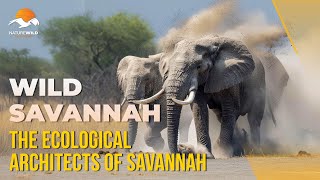 WILD SAVANNAH | African Elephants: The Ecological Architects of Savannah | Wildlife Documentary