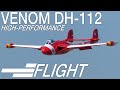 Flying the High-Performance Freewing 90mm Venom DH-112 EDF Jet! - Motion RC