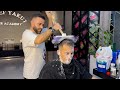 AMAZING HEAD AND FACE MASSAGE WITH BRUSH