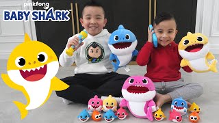 Baby Shark Hide and Seek Fun With Calvin \u0026 Kaison CKN