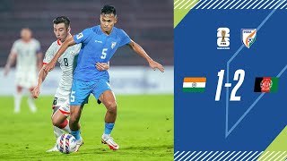 India 1-2 Afghanistan | FIFA World Cup Qualifiers | Full Highlights