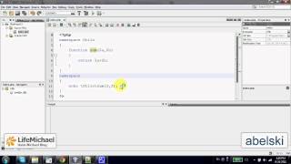 Global Code & PHP Namespaces