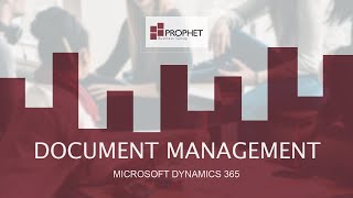 [Document Management] Microsoft Dynamics 365