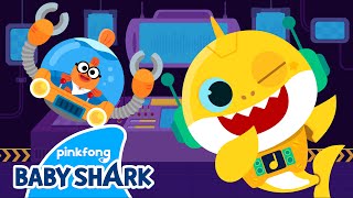 🤖Baby Shark Robot | Dance like Robot Shark Family | Baby Shark Monthly | Baby Shark Official