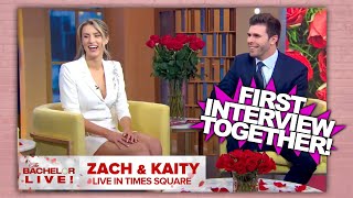 Bachelor Zach Shallcross & Kaity Biggar FULL Interview On Good Morning America