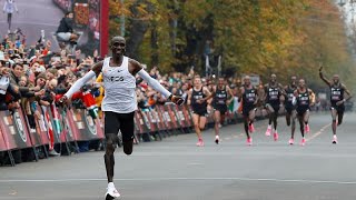 Kipchoge completa maratona em menos de duas horas!