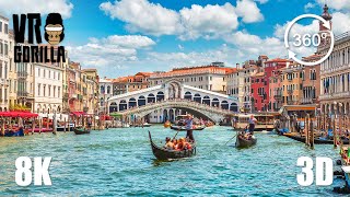Venice, The Floating City: A Guided VR Tour - 8K 360 3D Video (short)