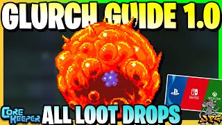 CORE KEEPER BOSS FARMING! Is Glurch The Slime Boss Worth It? All The Loot You Can Get!