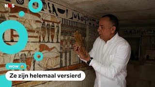 Duizenden jaren oude graftombes ontdekt in Egypte