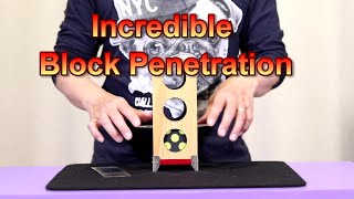 Magic Trick Incredible Block Penetration