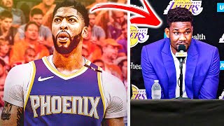 Los Angeles Lakers Trading Anthony Davis - Leaving Lebron (This is Scary)