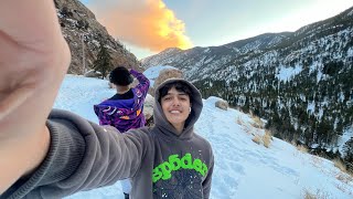 My first time out West! Snowboarding in Keystone Colorado Vlog