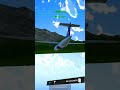 Atr 72-600 Varig landing in the mountains without landing gear #shorts #turbopropflightsimulator