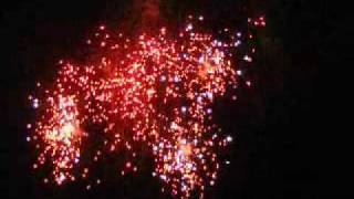 Lichterfest Stuttgart 2009 Das Feuerwerk 1.Teil