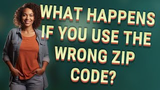 What Happens If You Use The Wrong Zip Code